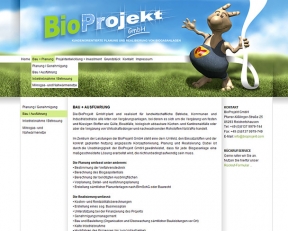 Webpräsenz (Content-Management-System) mit ausklappbarer, mehrstufiger Layer-Navigation